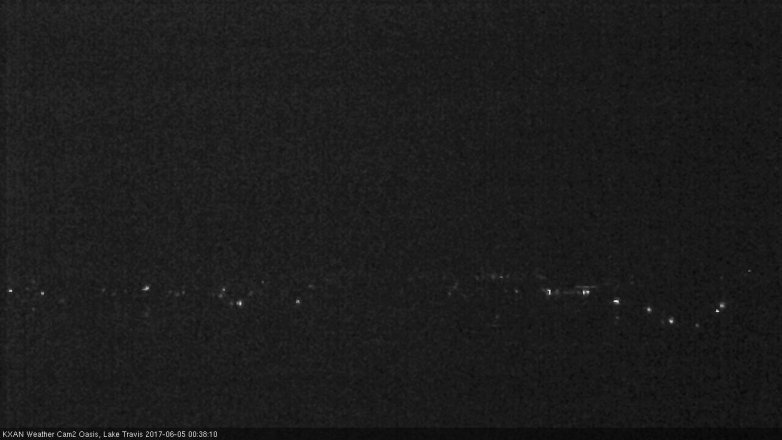 Lake Travis webcam, June 4, 2017 11:55 PM CT