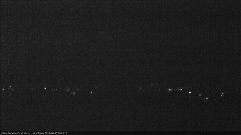 Lake Travis webcam, June 4, 2017 12:00 AM CT