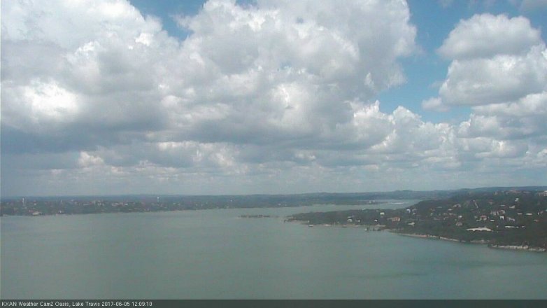 Lake Travis webcam, June 5, 2017 11:40 AM CT