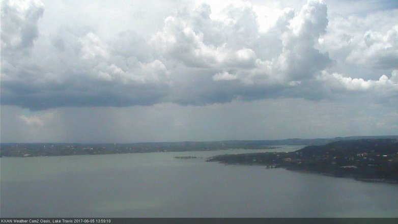 Lake Travis webcam, June 5, 2017 1:15 PM CT