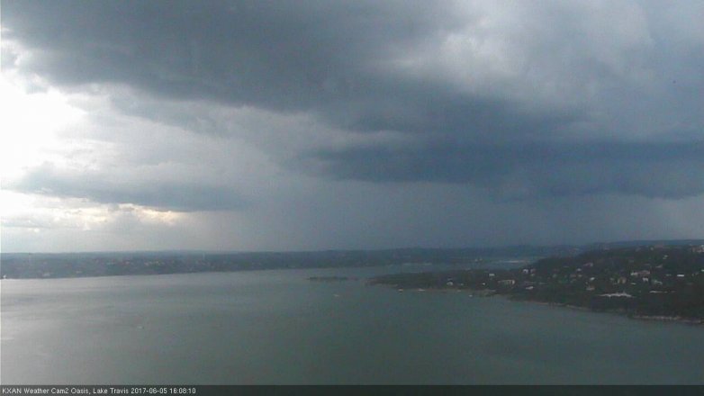 Lake Travis webcam, June 5, 2017 3:30 PM CT