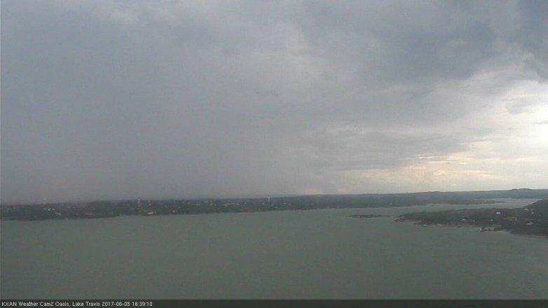 Lake Travis webcam, June 5, 2017 3:45 PM CT