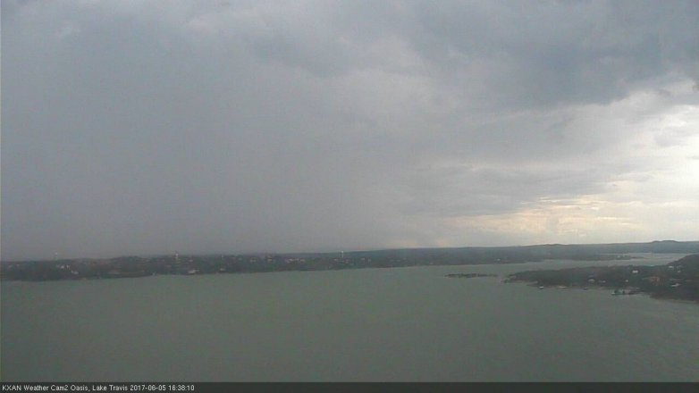 Lake Travis webcam, June 5, 2017 4:05 PM CT