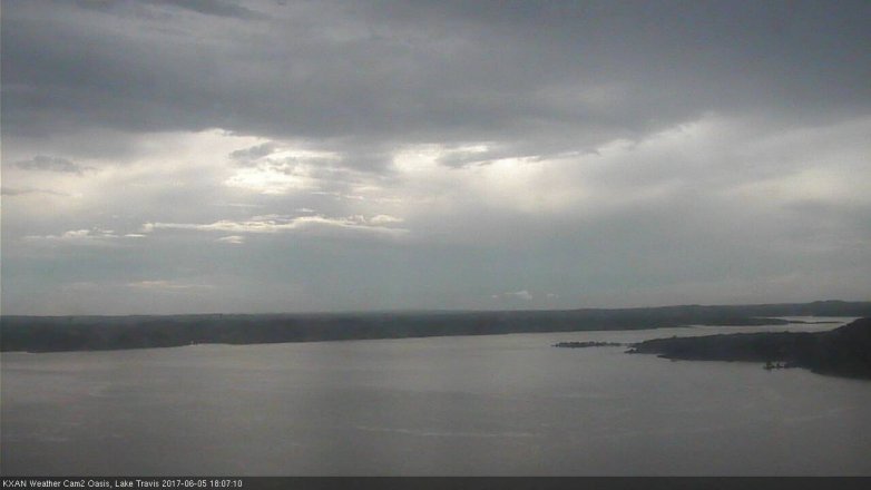 Lake Travis webcam, June 5, 2017 5:25 PM CT