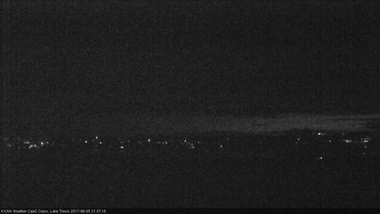 Lake Travis webcam, June 5, 2017 8:50 PM CT