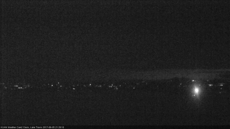 Lake Travis webcam, June 5, 2017 8:55 PM CT