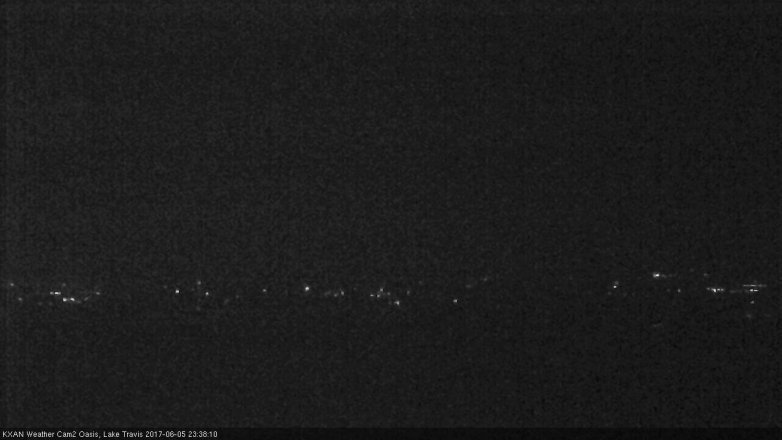 Lake Travis webcam, June 5, 2017 10:55 PM CT