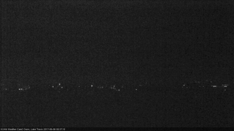 Lake Travis webcam, June 5, 2017 11:50 PM CT