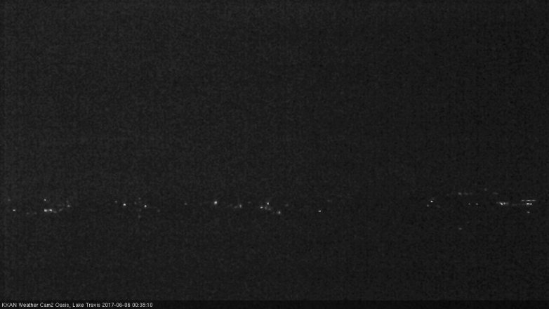 Lake Travis webcam, June 5, 2017 12:00 AM CT