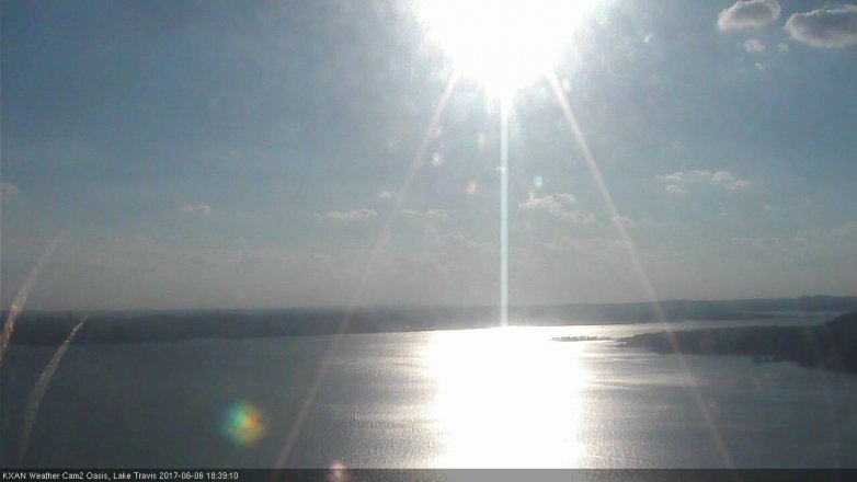 Lake Travis webcam, June 6, 2017 6:05 PM CT