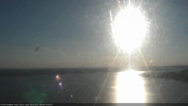 Lake Travis webcam, June 6, 2017 7:00 PM CT