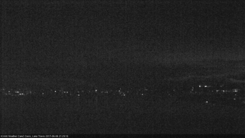 Lake Travis webcam, June 6, 2017 8:55 PM CT