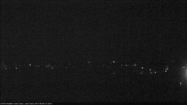 Lake Travis webcam, June 8, 2017 8:50 PM CT