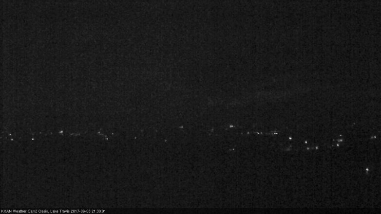 Lake Travis webcam, June 8, 2017 8:55 PM CT