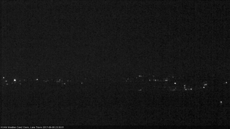 Lake Travis webcam, June 8, 2017 10:35 PM CT