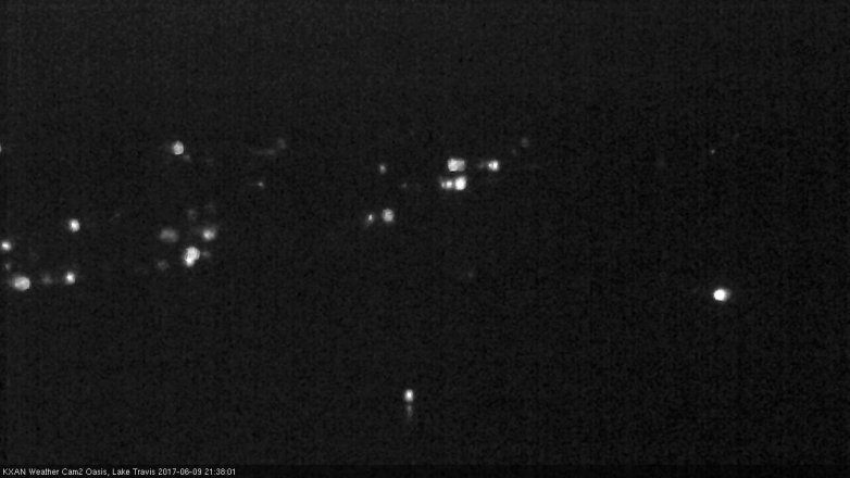 Lake Travis webcam, June 9, 2017 8:45 PM CT