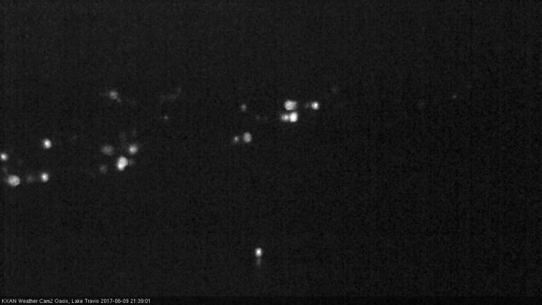 Lake Travis webcam, June 9, 2017 9:00 PM CT