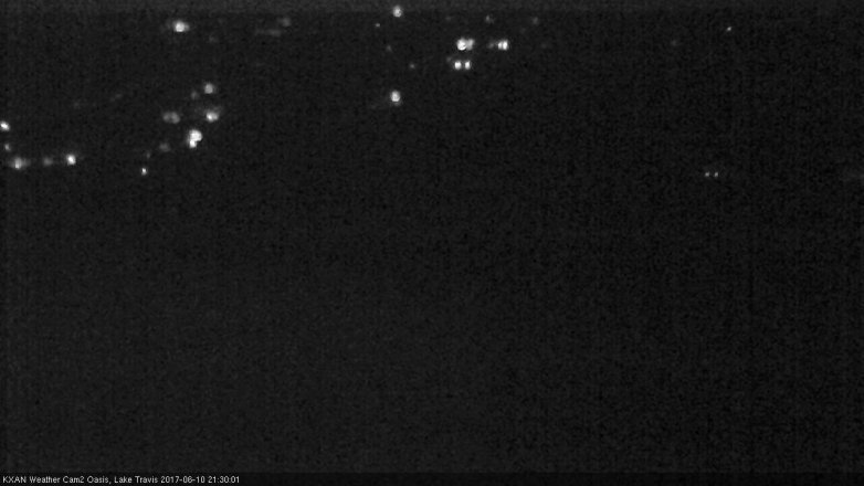 Lake Travis webcam, June 10, 2017 8:55 PM CT