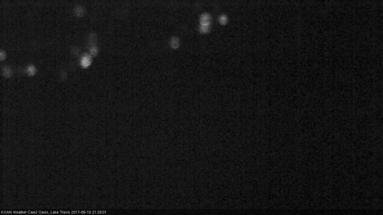 Lake Travis webcam, June 10, 2017 9:10 PM CT