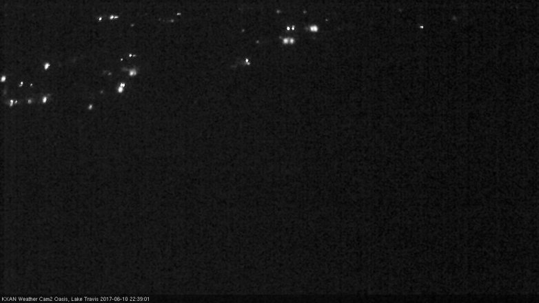 Lake Travis webcam, June 10, 2017 10:05 PM CT