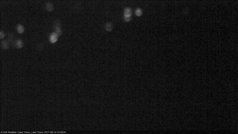 Lake Travis webcam, June 10, 2017 10:40 PM CT