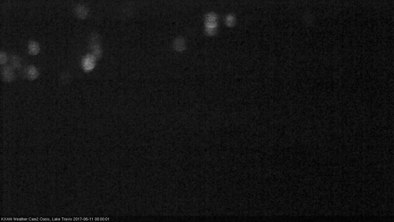Lake Travis webcam, June 10, 2017 11:10 PM CT