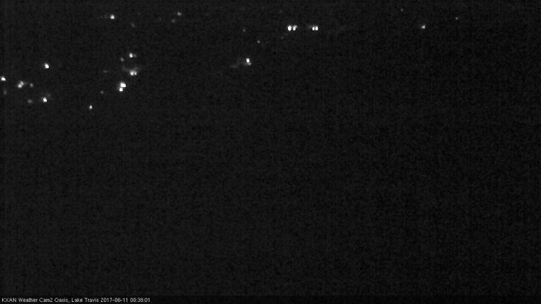 Lake Travis webcam, June 10, 2017 12:00 AM CT