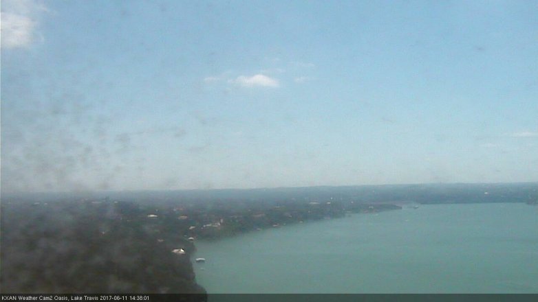 Lake Travis webcam, June 11, 2017 2:05 PM CT