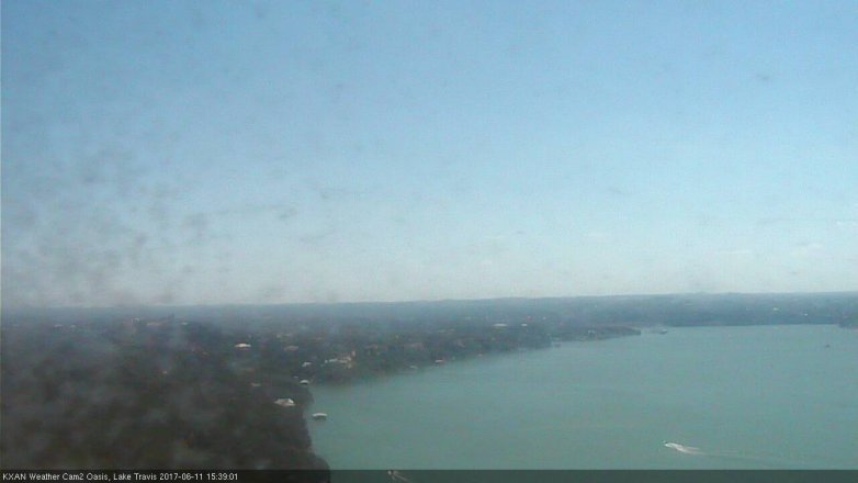 Lake Travis webcam, June 11, 2017 2:45 PM CT