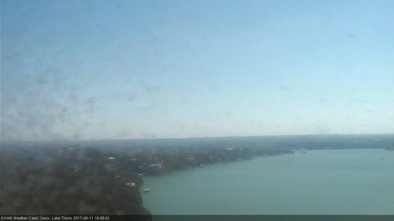 Lake Travis webcam, June 11, 2017 3:15 PM CT