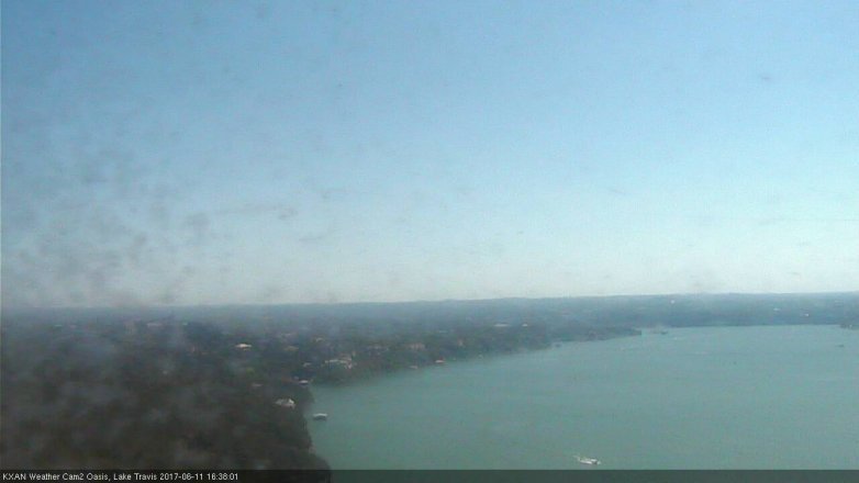 Lake Travis webcam, June 11, 2017 4:10 PM CT