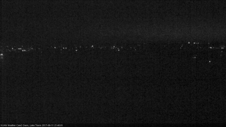 Lake Travis webcam, June 11, 2017 8:55 PM CT