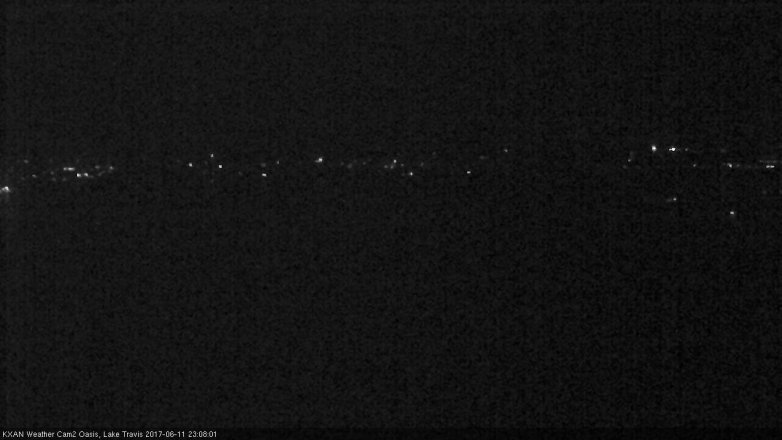 Lake Travis webcam, June 11, 2017 10:35 PM CT