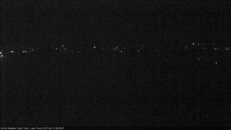 Lake Travis webcam, June 11, 2017 11:55 PM CT