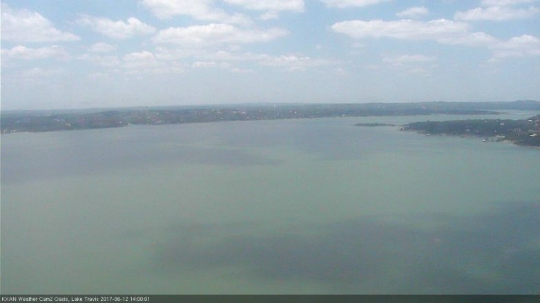 Lake Travis webcam, June 12, 2017 1:05 PM CT