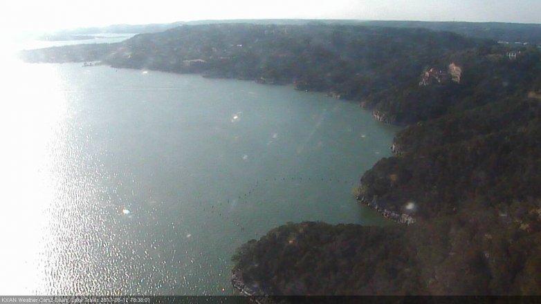 Lake Travis webcam, June 12, 2017 6:00 PM CT