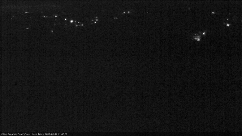 Lake Travis webcam, June 12, 2017 8:55 PM CT