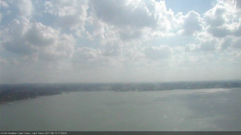 Lake Travis webcam, June 13, 2017 4:30 PM CT