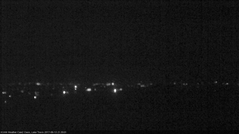 Lake Travis webcam, June 13, 2017 9:05 PM CT