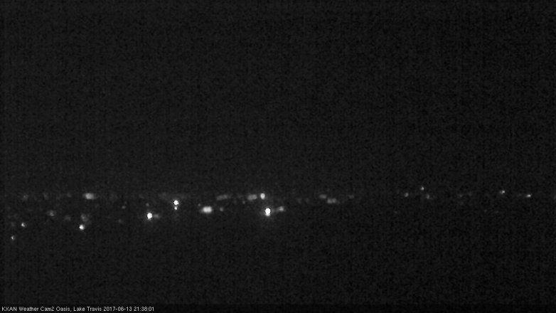 Lake Travis webcam, June 13, 2017 9:10 PM CT