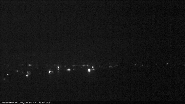 Lake Travis webcam, June 13, 2017 11:35 PM CT