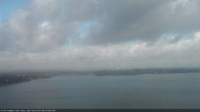 Lake Travis webcam, June 18, 2017 4:50 PM CT