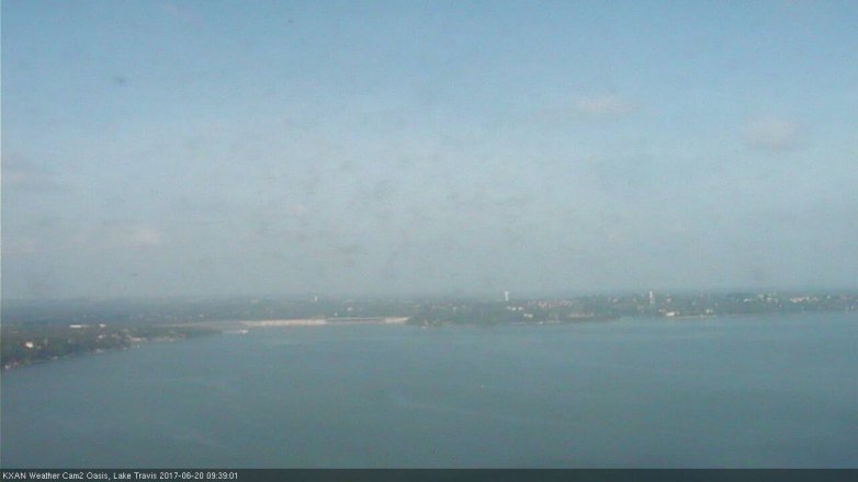Lake Travis webcam, June 20, 2017 9:05 AM CT