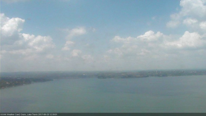 Lake Travis webcam, June 20, 2017 11:55 AM CT