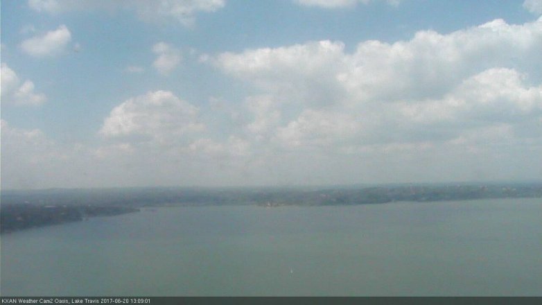 Lake Travis webcam, June 20, 2017 12:35 PM CT