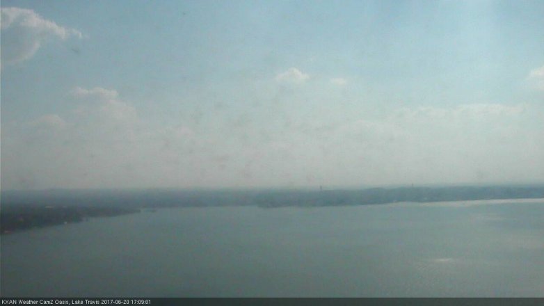 Lake Travis webcam, June 20, 2017 4:25 PM CT