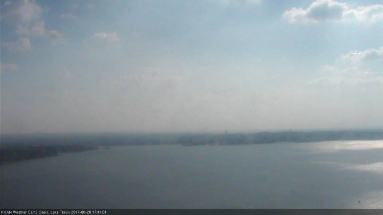Lake Travis webcam, June 20, 2017 4:45 PM CT