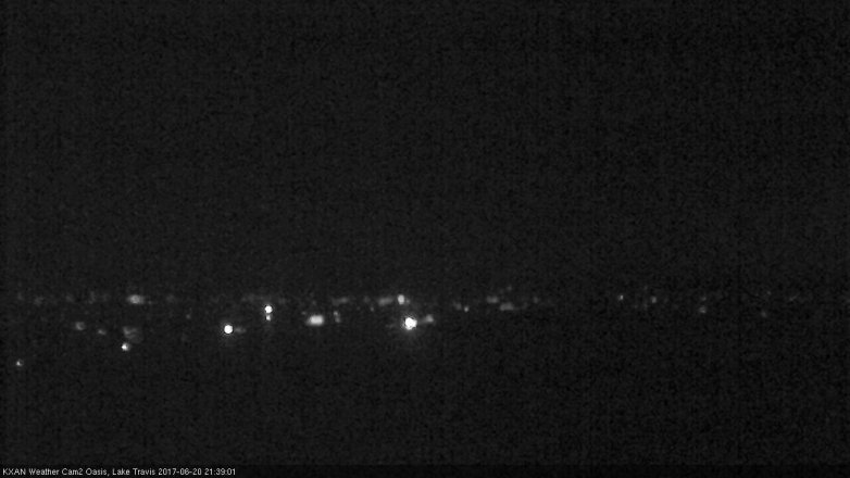 Lake Travis webcam, June 20, 2017 9:05 PM CT