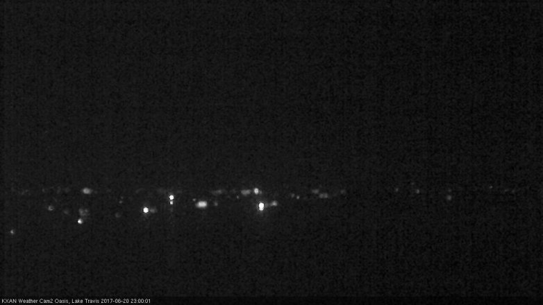 Lake Travis webcam, June 20, 2017 10:05 PM CT