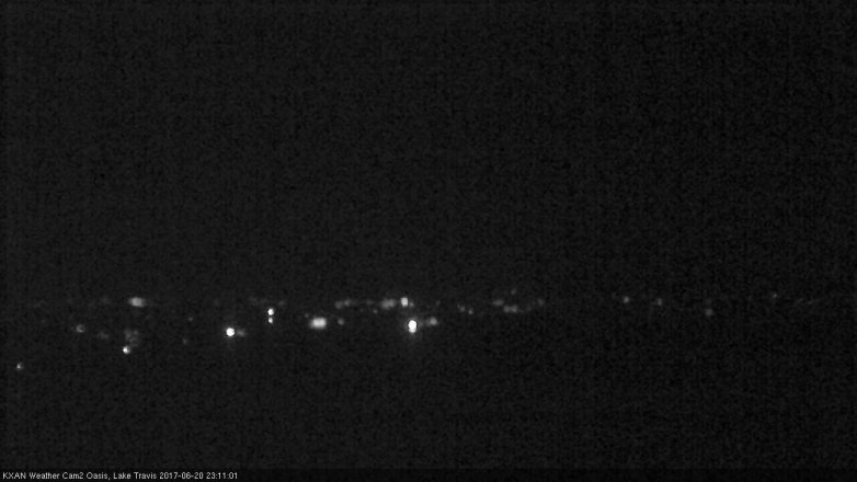 Lake Travis webcam, June 20, 2017 10:20 PM CT